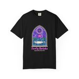 Cathedral Pond Stained Glass Medaka Tee, Firefly Medaka Special Edition, photo 4
