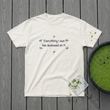 "Everything I own has duckweed on it." Tee, photo 1