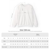 Medaka Field Guide Sweatshirt size chart