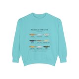 Medaka Strains Field Chart Premium Crewneck, photo 1