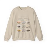 Medaka Strains Field Chart Sweatshirt, photo 1