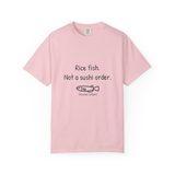 "Rice fish. Not a sushi order." Tee, photo 4